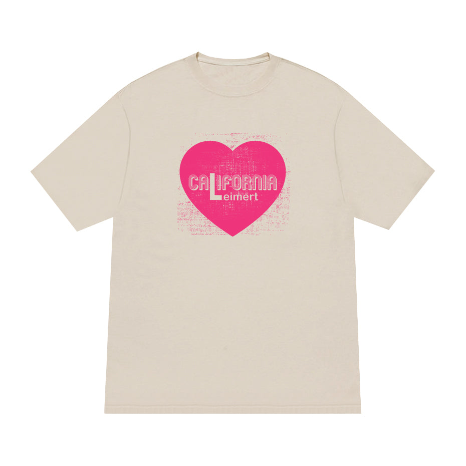 Cali Leimert Luv Tee - Heather Natural